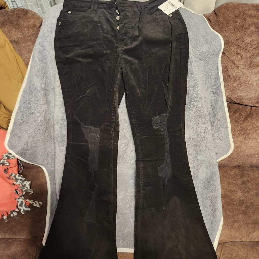 Forever 21 Black Flare Pants